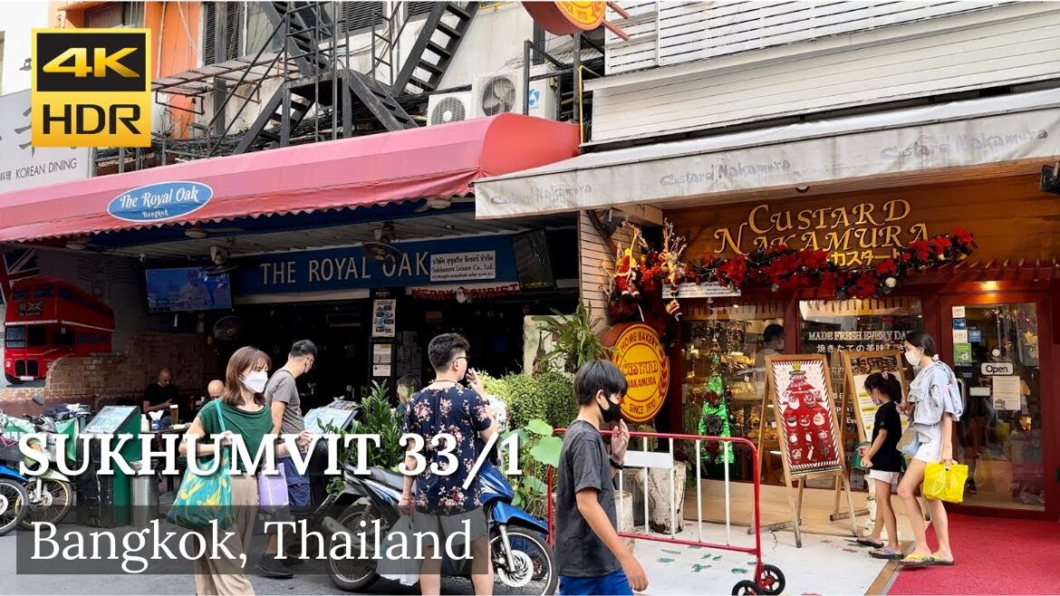 4K HDR| Walk around Sukhumvit Soi 33/1 |Japanese Town|December 2022| สุขุมวิท 33/1| Bangkok|Thailand 4K HDR| Walk around Sukhumvit Soi 33/1 |Japanese Town|December 2022| สุขุมวิท 33/1| Bangkok|Thailand
