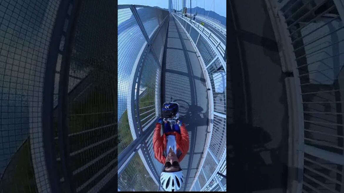 Japan's most scenic cycling route - the Shimanami Kaido - Tatara Bridge