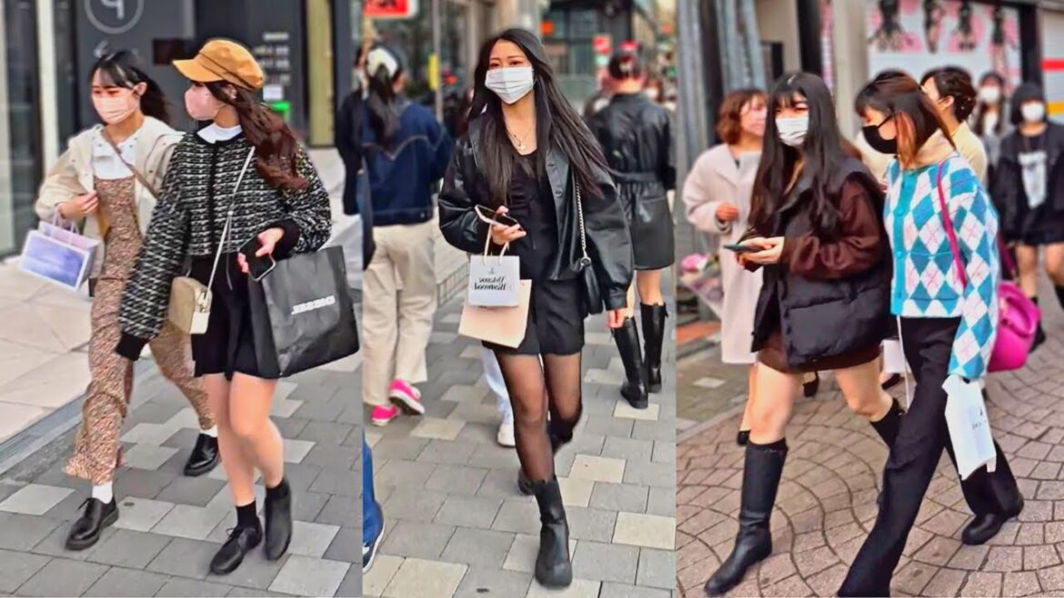 Tokyo's Epicenter of Fashionable Girls super Crowded Again Tokyo's Epicenter of Fashionable Girls super Crowded Again