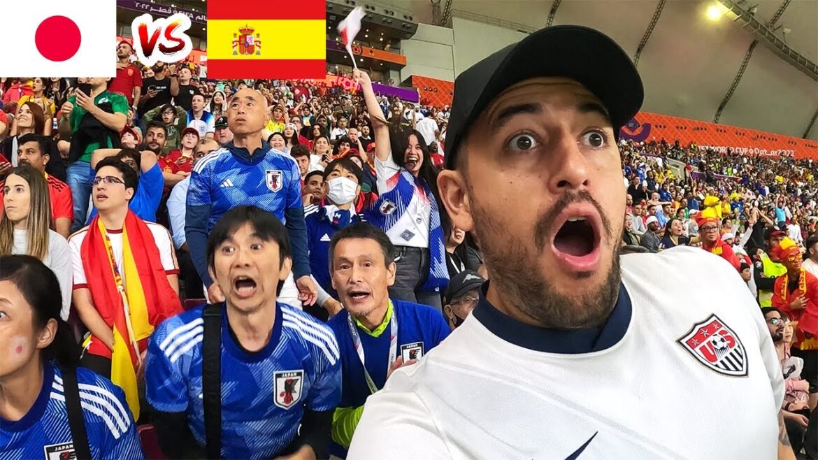 The Moment JAPAN Shocks the World and Beats SPAIN 2-1 🇯🇵 🇪🇸