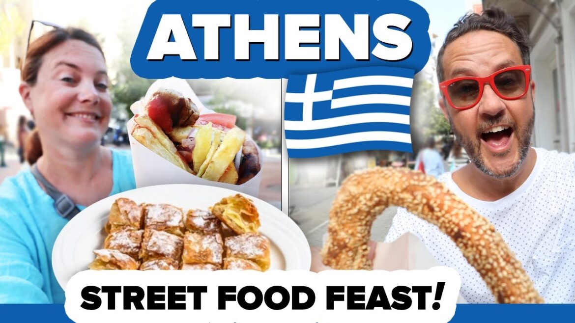 Ultimate Greek Street Food Tour in Athens 🤤 EAT THIS in Greece