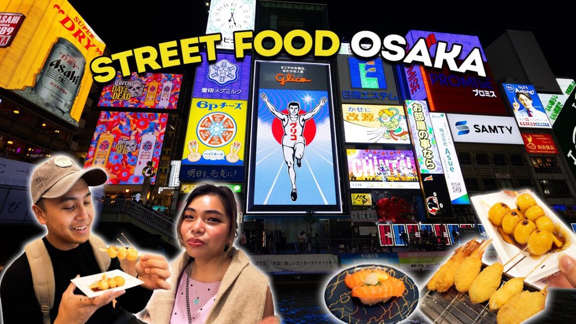 Eating our way through DOTONBORI | Osaka Food Tour 2022 ๐ฃ Eating our way through DOTONBORI | Osaka Food Tour 2022 ๐ฃ