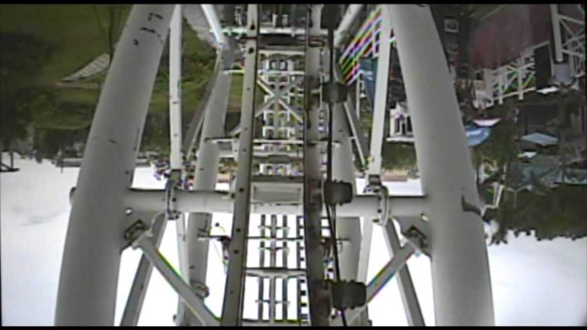 Totally INSANE Chinese WTF Roller Coaster! Screamin Squirrel POV Mysterious Island China