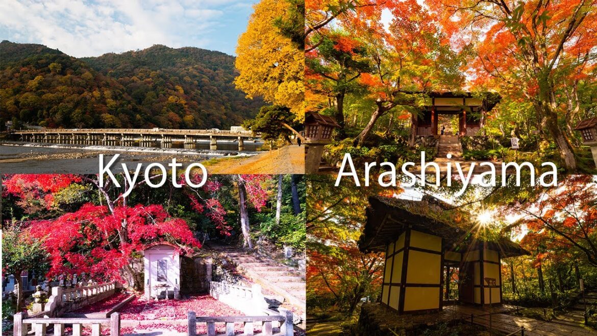 京都嵐山の紅葉スポット巡り Kyoto Arashiyama Trip