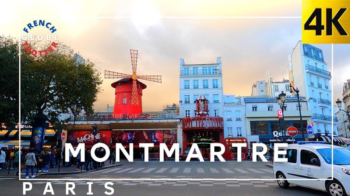 4K Christmas vibes Walking ๐ซ๐ท MONTMARTRE SECRET BACK STREETS โ MOULIN ROUGE Paris France 4K Christmas vibes Walking ๐ซ๐ท MONTMARTRE SECRET BACK STREETS โ MOULIN ROUGE Paris France