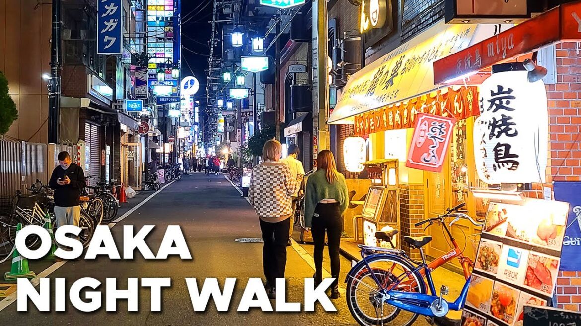 4K Osaka Nightlife Area, Soemon-cho and Shinsaibashi – Club & Bar Street at Midnight – Japan Travel 4K Osaka Nightlife Area, Soemon-cho and Shinsaibashi - Club & Bar Street at Midnight - Japan Travel