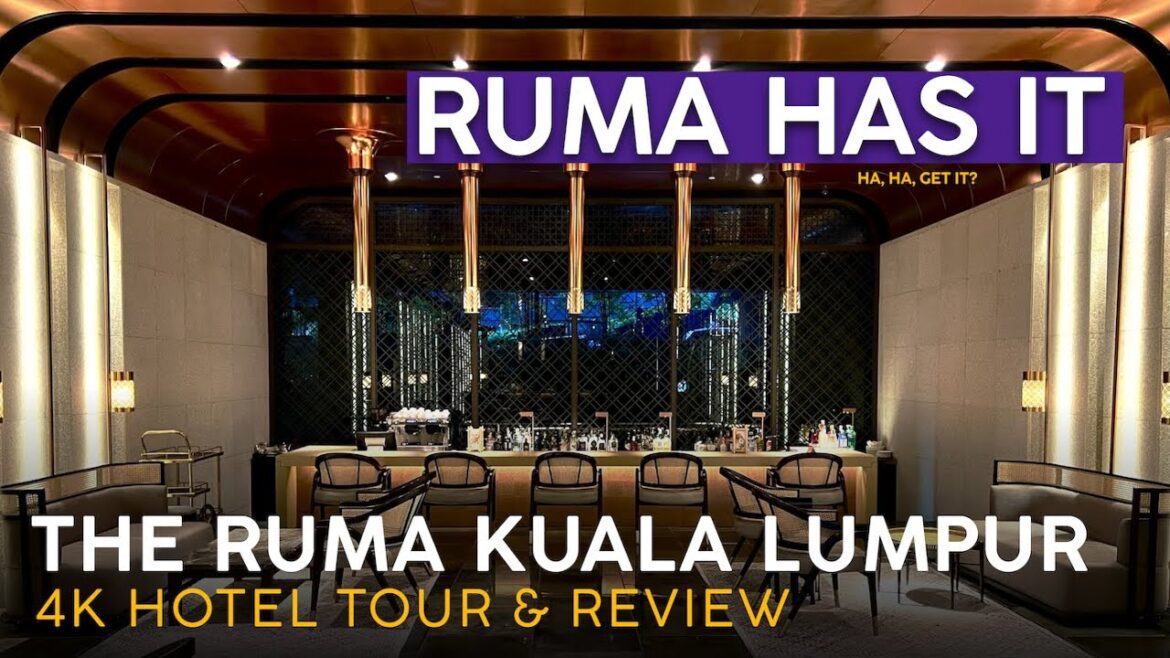 THE RUMA HOTEL & RESIDENCE Kuala Lumpur, Malaysia【4K Hotel Tour & Review】🎄 #FLIPFLOPMAS Ep. 5