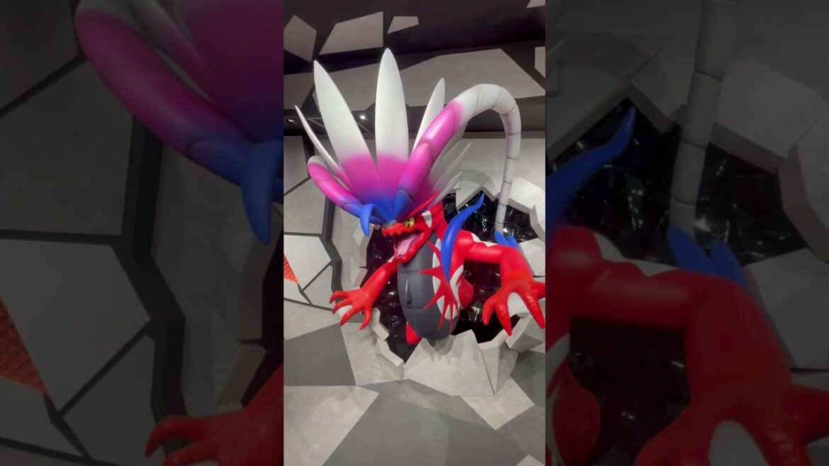 Pokémon Center Osaka, Japan | Scarlet and Violet, Koraidon