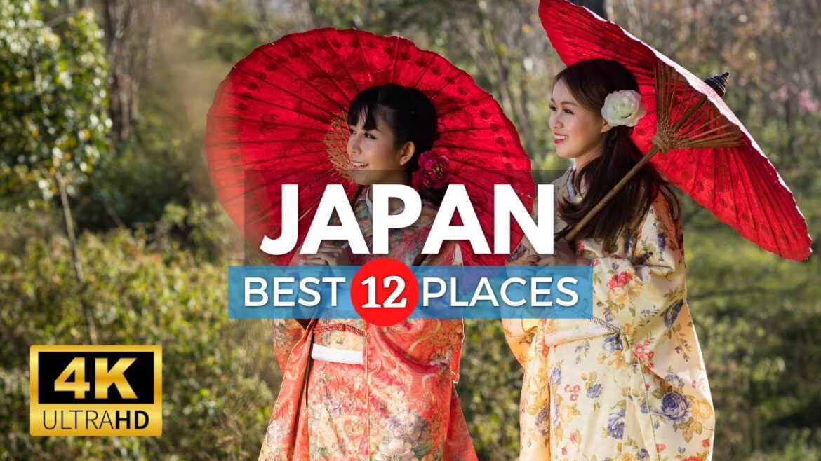 Top 12 Amazing Places to Visit in Japan (4K UHD) | Travel Guide