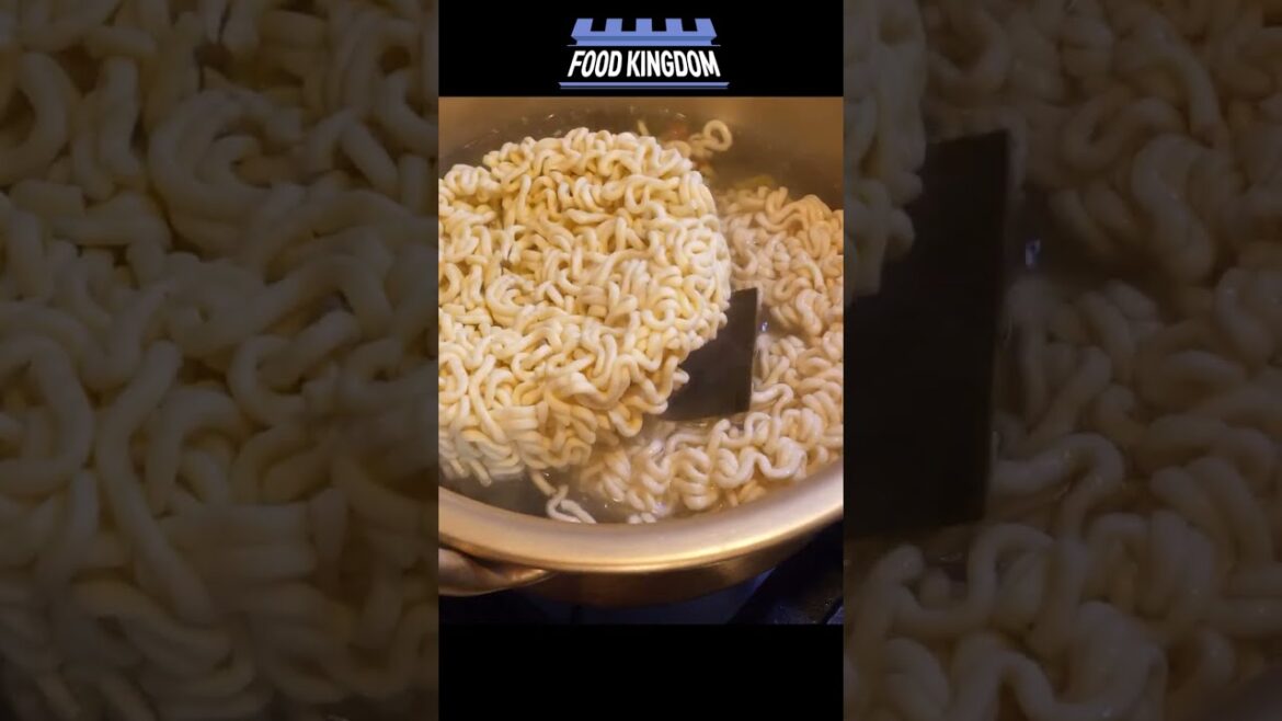 광장시장 계란프라이 짜파구리 #shorts