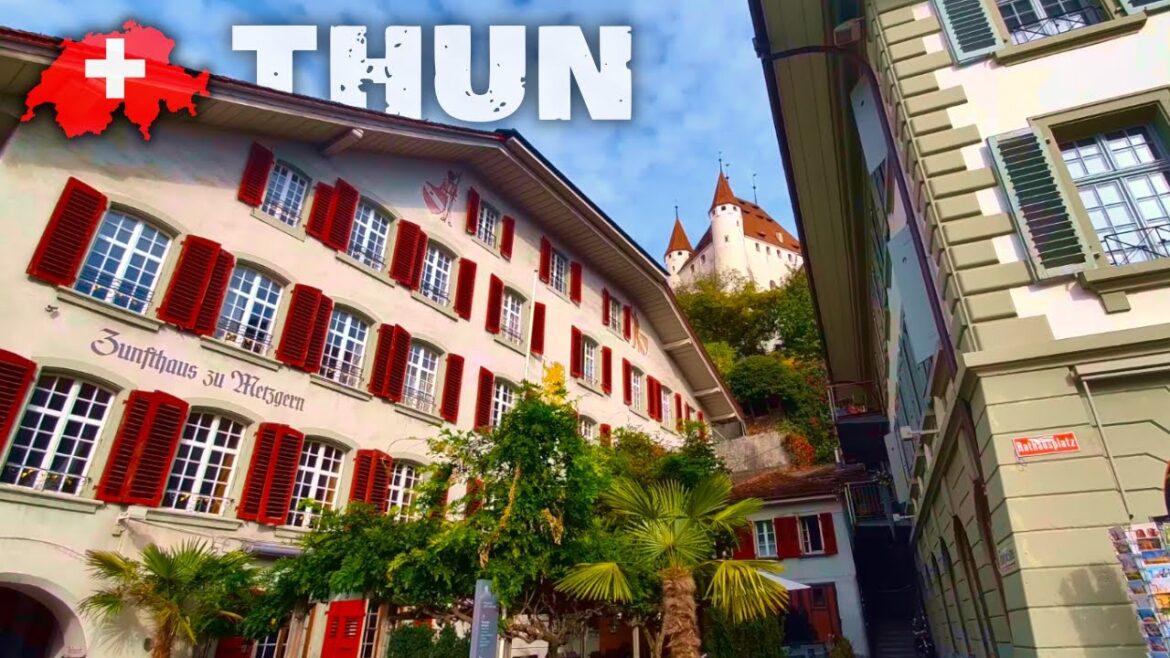 Thun Walking Tour | Switzerland 4K Thun Walking Tour | Switzerland 4K
