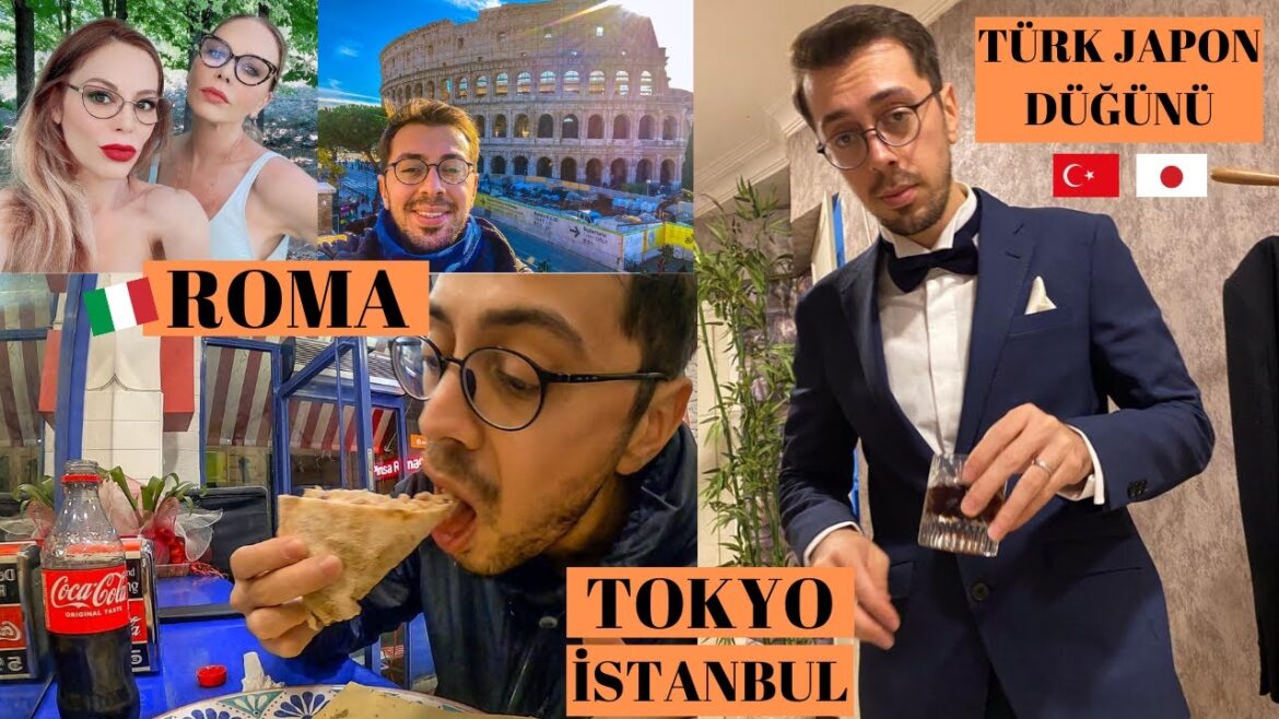 JAPONYA'DAN AYRILIYORUZ / İTALYA'DA İLK GÜNÜMÜZ VE TÜRK JAPON DÜĞÜNÜ