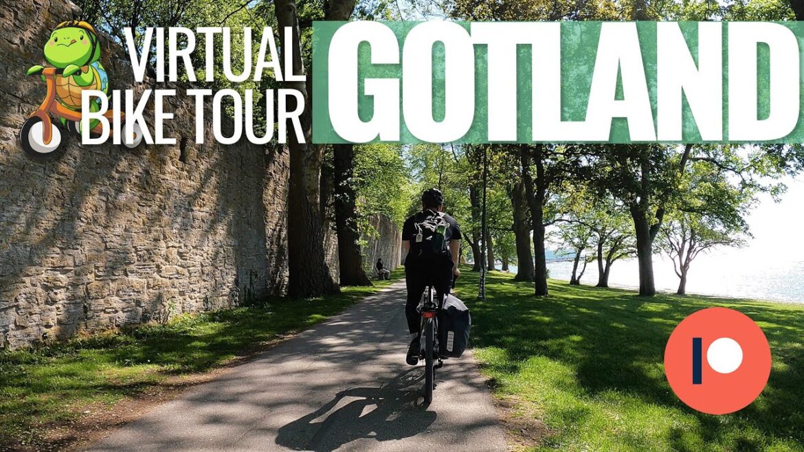 1h30 Bike Tour in GOTLAND, Sweden – 4k VIRTUAL CYCLING 1h30 Bike Tour in GOTLAND, Sweden - 4k VIRTUAL CYCLING