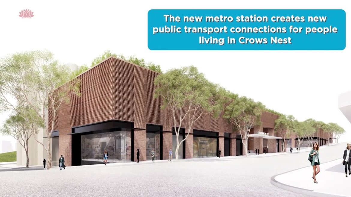 Sydney Metro: Crows Nest Station’s mega crane