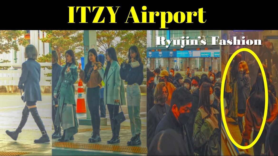 ITZY Airport | Wow! Ryujin's Fashion