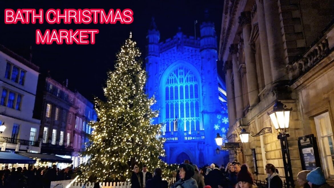 BATH CITY CENTRE CHRISTMAS MARKET 2022 WALKING. BATH CITY CENTRE CHRISTMAS MARKET 2022 WALKING.