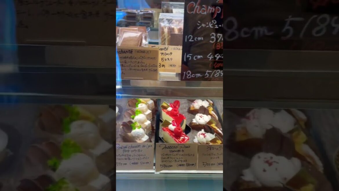 Christmas Cake in Osaka Japan | My favorite cake shop