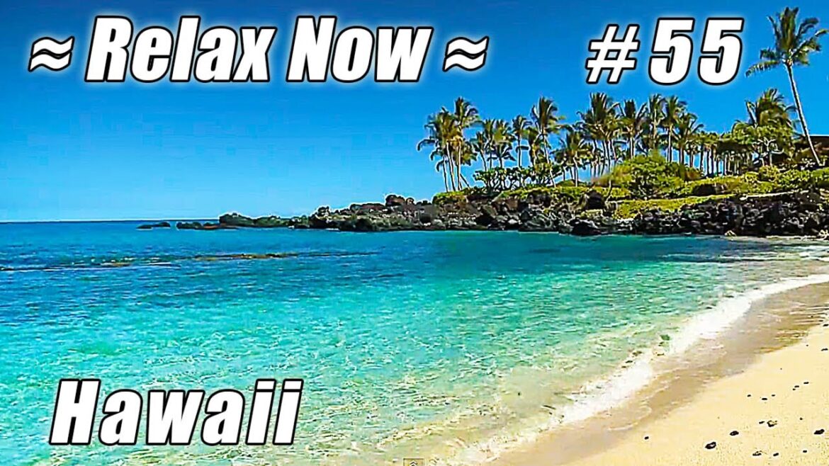 FOUR SEASONS BEACH RESORT Kona, Kikaua Point Kukio Bay #55 Beaches Ocean Waves HD Hawaii BIG ISLAND