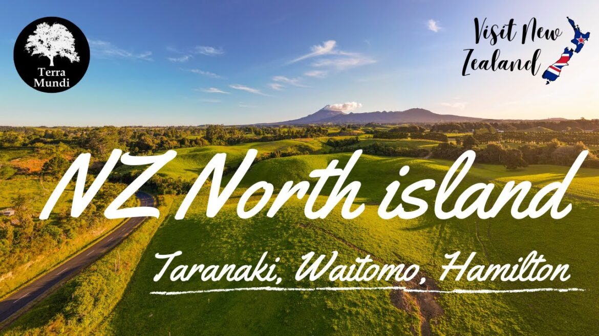 Cinematic drone video | Roadtrip North island New Zealand | Taranaki, Waitomo & Hamilton