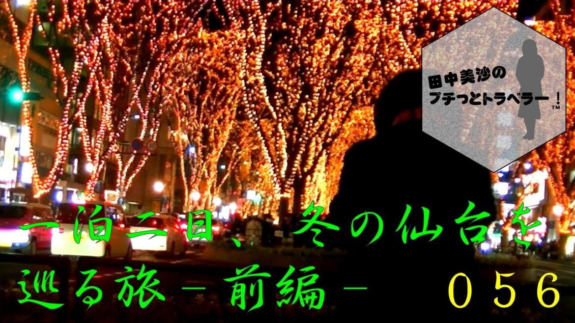 【1泊二日冬の仙台を巡る旅 -前編-】田中美沙のプチッとトラベラー#56 【1泊二日冬の仙台を巡る旅 -前編-】田中美沙のプチッとトラベラー#56