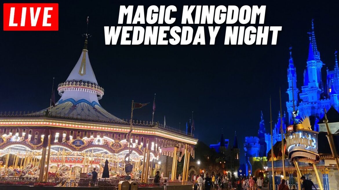 🔴 LIVE: Wednesday Night at Magic Kingdom December 7th | Join us for some rides and fun