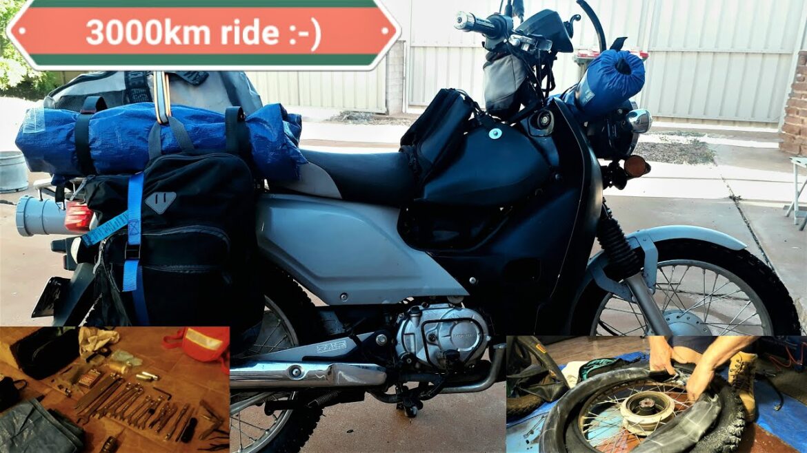 Super Cub 3000km trip - plan & prep