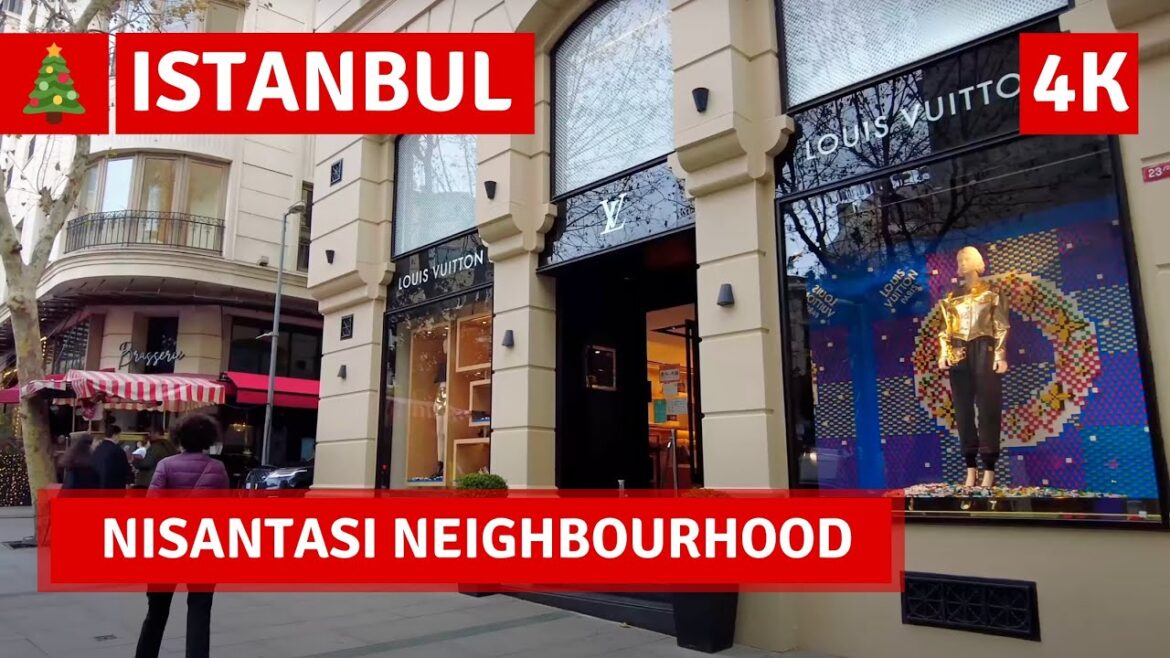 Nisantasi Istanbul 2022 13 December Walking Tour|4k UHD 60fps Nisantasi Istanbul 2022 13 December Walking Tour|4k UHD 60fps