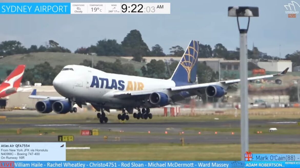 🔴 LIVE RUSH HOUR Plane Spotting @ Sydney Airport w/ Tim + ATC!🔴 Webcam Australia SYD YSSY