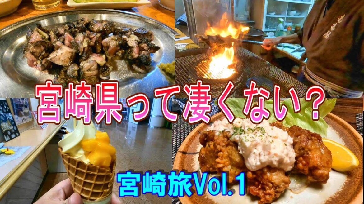 【チキン南蛮】宮崎県のグルメを堪能するユルユルおんな旅 Vol.1 【地鶏】