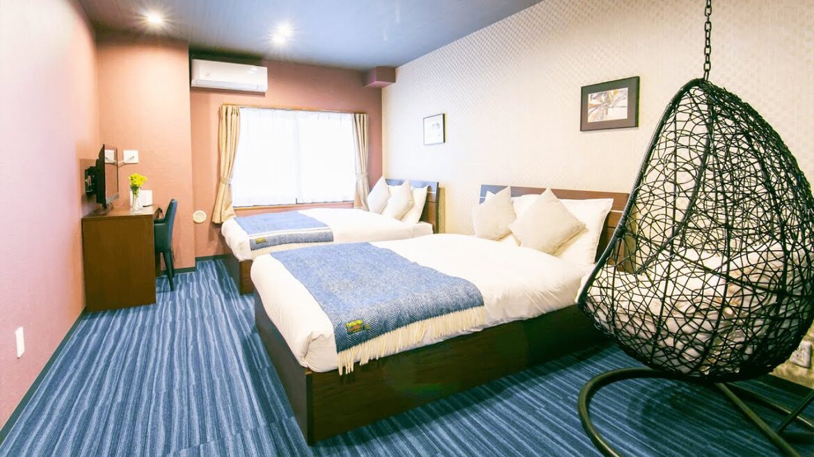 A Barrier-Free Hotel in Asakusa featuring Unattended Check-in & Hammock Chairs🌄 | PLAYSIS ASAKUSA