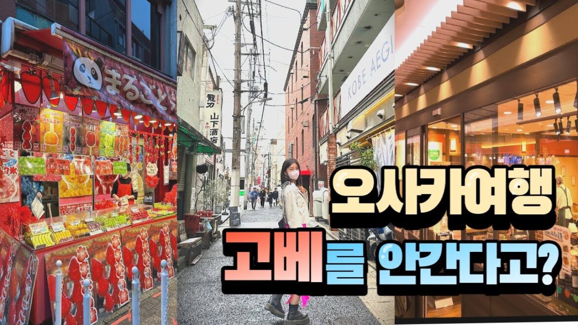 아직도 교토 나라만 간다고? 오사카 여행에 빠질 수 없는 고베 여행  | 일본 여행  | 4K | 일본 브이로그 | 기타노이진칸 | 난킨마치 | 일본 지하철 | 패스권