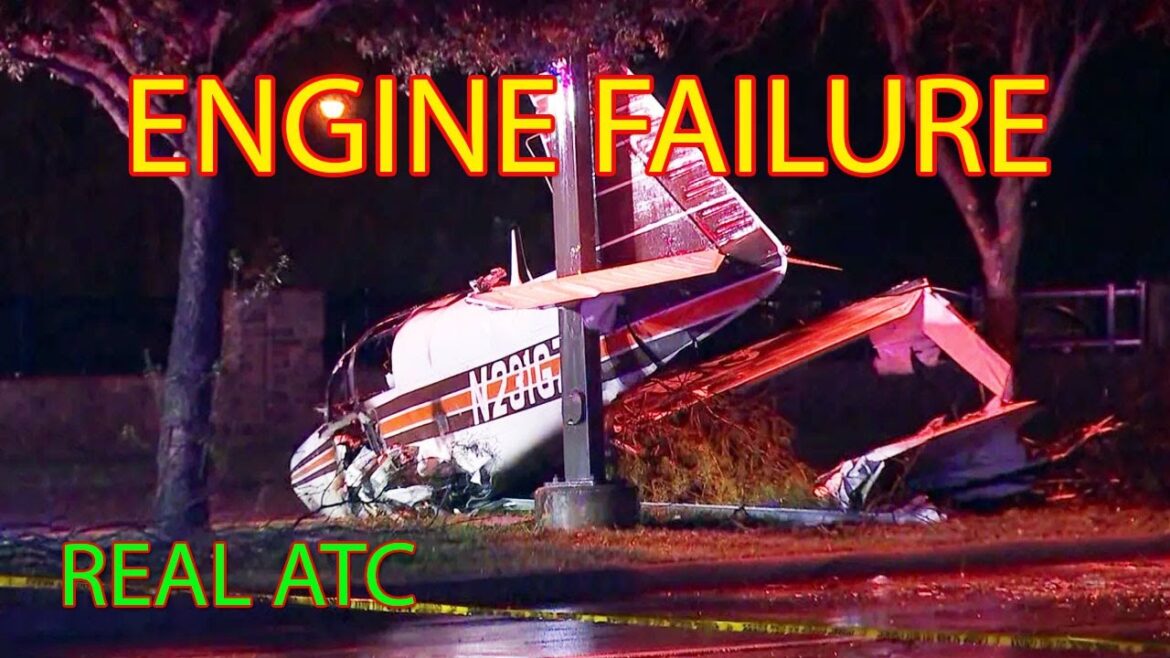 ENGINE FAILURE CRASH LANDING on Final | N231GZ Crash | KADS | Real ATC