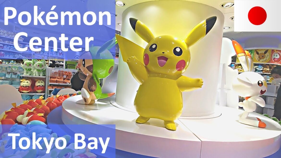 Pokémon Center Tokyo Bay – Virtual tour/Japan/Pikachu/ASMR/POV