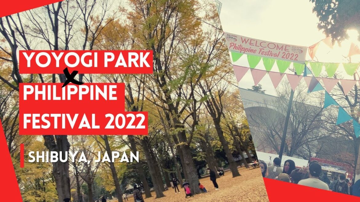 Yoyogi Park x Philippine Festival 2022 - Shibuya, Tokyo | Japan Walk Tour 4K Ultra HD