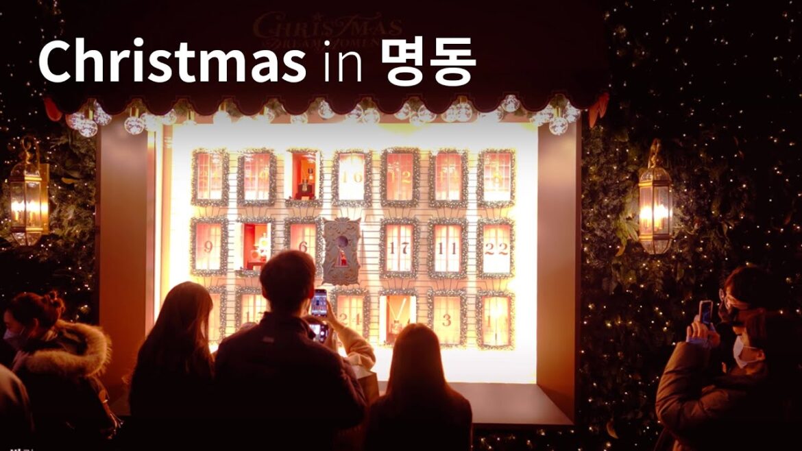 4k walking💕 크리스마스 in 명동, 서울광장, 신세계, 롯데 백화점 | Christmas in Myeongdong, SEOUL KOREA ❤️ASMR 랜선여행 | 서울산책 4k walking💕 크리스마스 in 명동, 서울광장, 신세계, 롯데 백화점 | Christmas in Myeongdong, SEOUL KOREA ❤️ASMR 랜선여행 | 서울산책