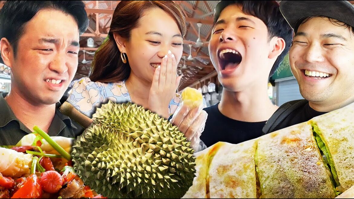 Japanese University Students SHOCKED by Singapore Street Food Japanese University Students SHOCKED by Singapore Street Food