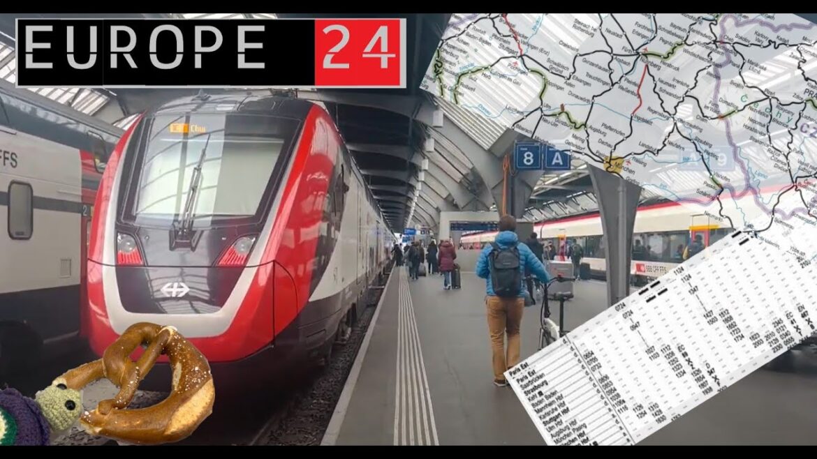 #EUROPE24: How many countries can you visit in a day? 🚆 🚌 🚋 🚲