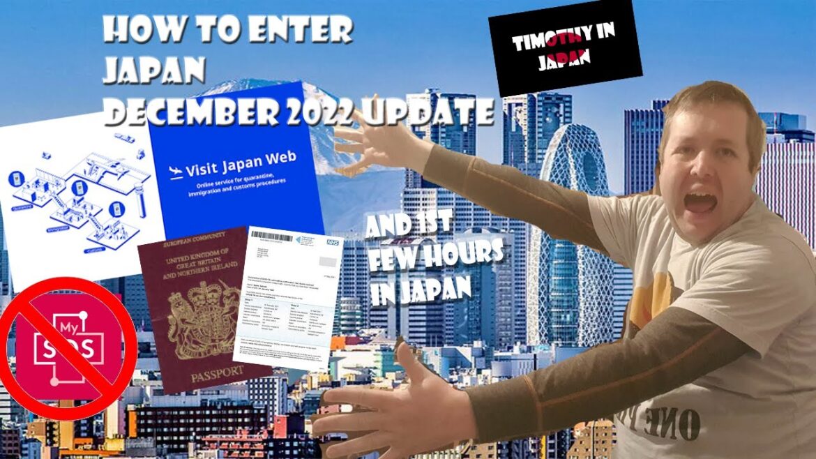 How to enter Japan (december 2022 update) Vist japan web and 1st few hours in japan vlog How to enter Japan (december 2022 update) Vist japan web and 1st few hours in japan vlog