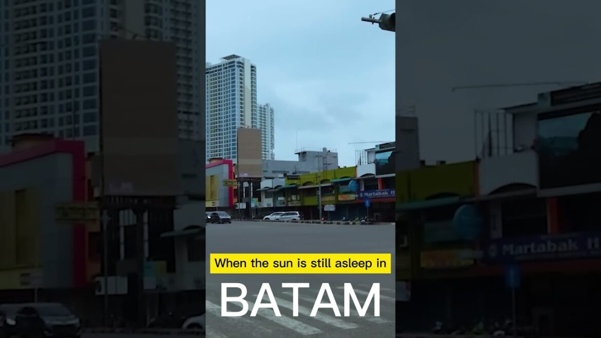 When Sun is sleeping in Batam #relaxingwalker