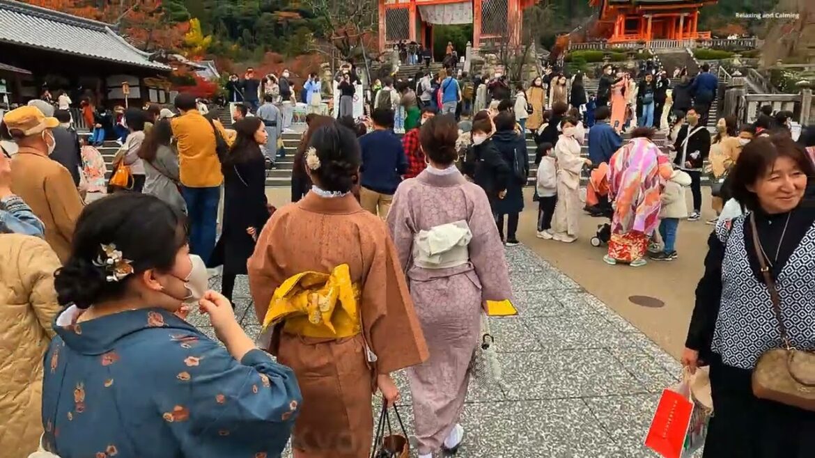 Kiyomizudera Temple –  Relaxing views and walk Kyoto Japan Kiyomizudera Temple -  Relaxing views and walk Kyoto Japan