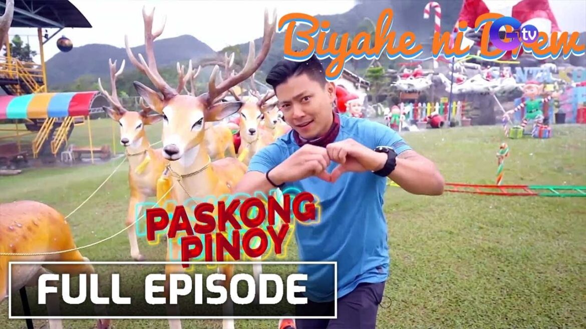 Celebrating ‘Paskong Pinoy’ with Biyahero Drew! (Full episode) | Biyahe ni Drew