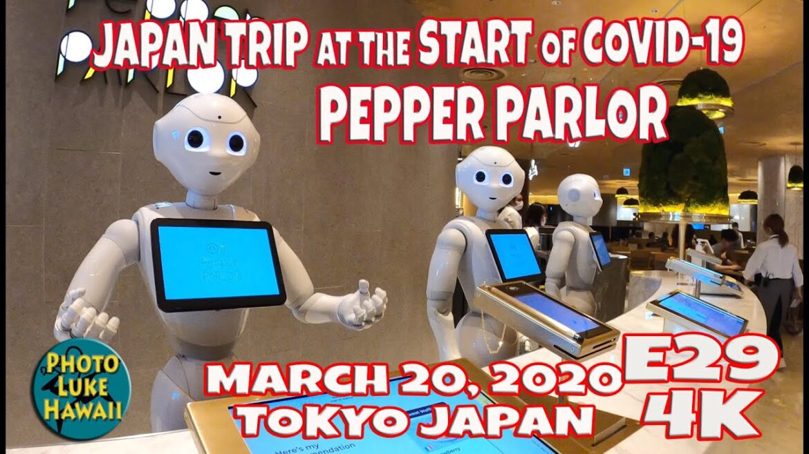 Pepper PARLOR(ペッパーパーラー)Robot Restaurant in Shibuya E29 Japan Trip at the Start of Covid-19 Pepper PARLOR(ペッパーパーラー)Robot Restaurant in Shibuya E29 Japan Trip at the Start of Covid-19