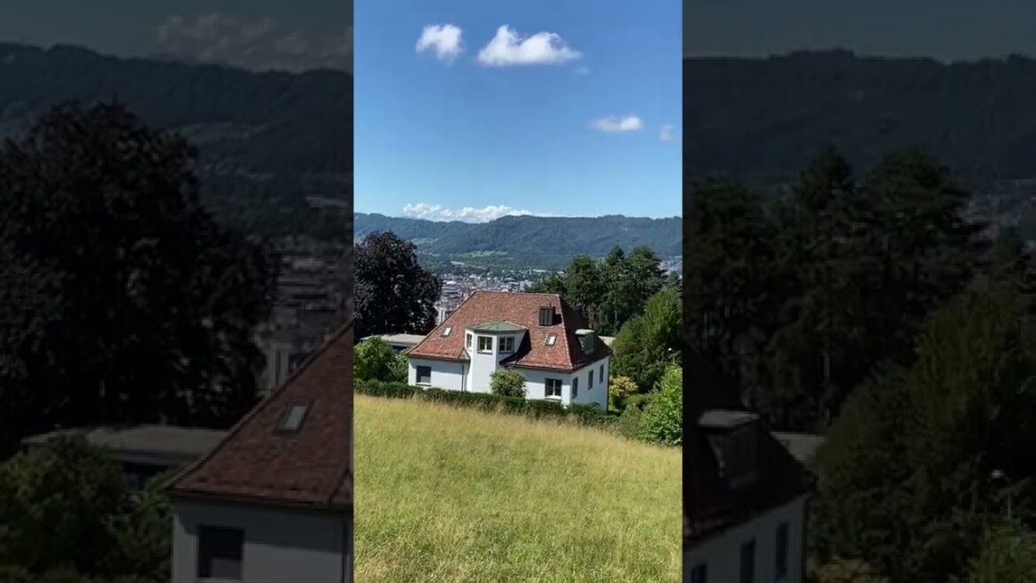 Driving through Zurich! - Bus Tour | June 2022 | #shorts