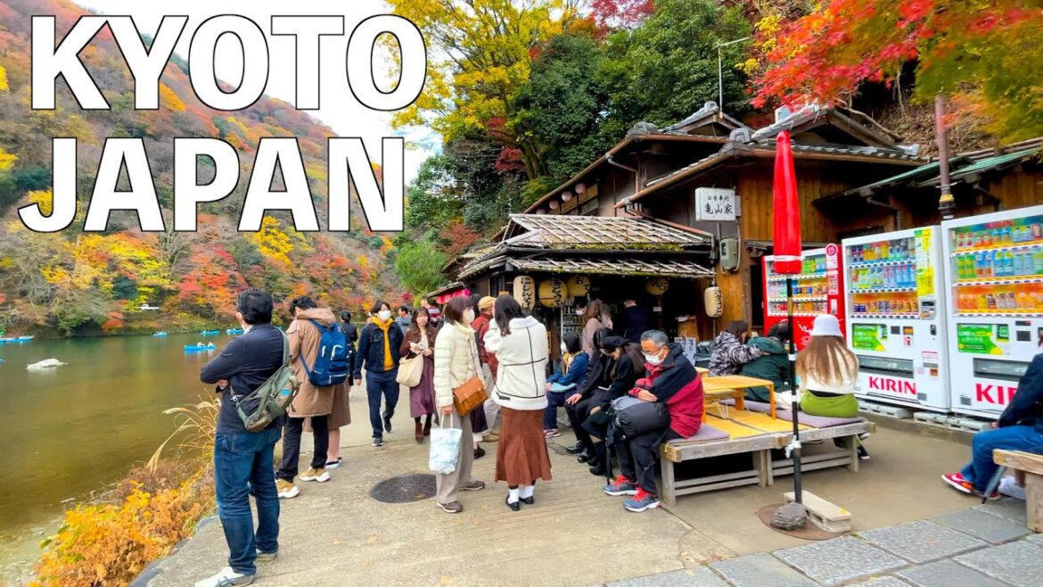 【4K】Kyoto, Arashiyama walk tour in Autumn 2022 【4K】Kyoto, Arashiyama walk tour in Autumn 2022