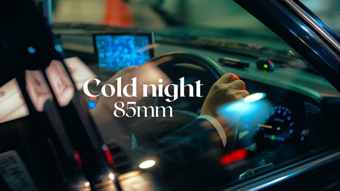 COLD night of street photography at 85mm / Sony A7IV 85mm fe