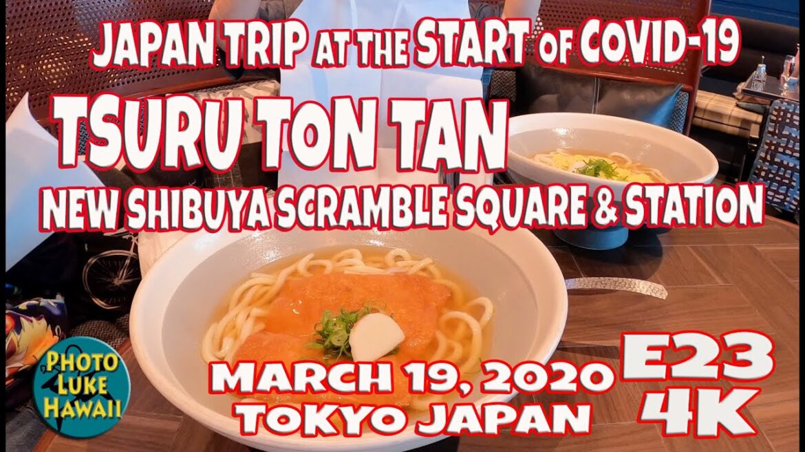 Tsuru Ton Tan New Shibuya Scramble Square & Station E23 Japan Trip at the Start of Covid 19 March 19 Tsuru Ton Tan New Shibuya Scramble Square & Station E23 Japan Trip at the Start of Covid 19 March 19