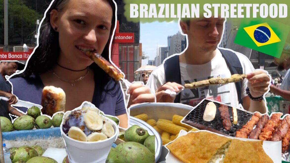 first time trying brazilian street food first time trying brazilian street food