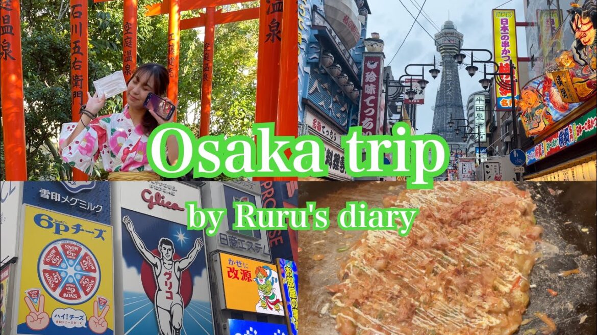 【Osaka Vlog】2days trip in Osaka, Japan 2022| 2日間の大阪旅行で食い倒れ🐙 【Osaka Vlog】2days trip in Osaka, Japan 2022| 2日間の大阪旅行で食い倒れ🐙