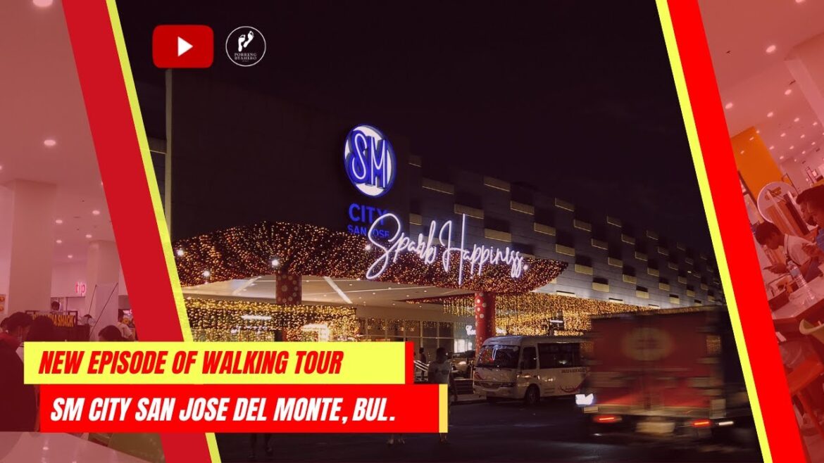 Episode 1: Walking Tour | What's New With SM CITY SJDM | Kuya Arby