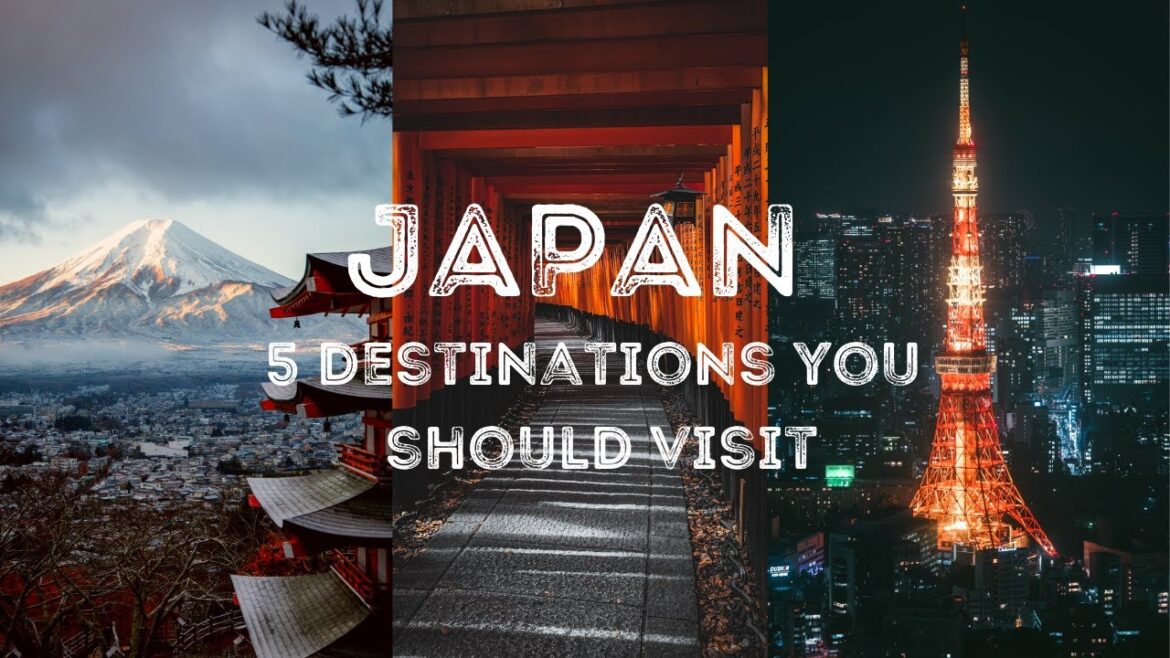 5 Top Destinations in Japan Everyone Should Visit | Travel Video